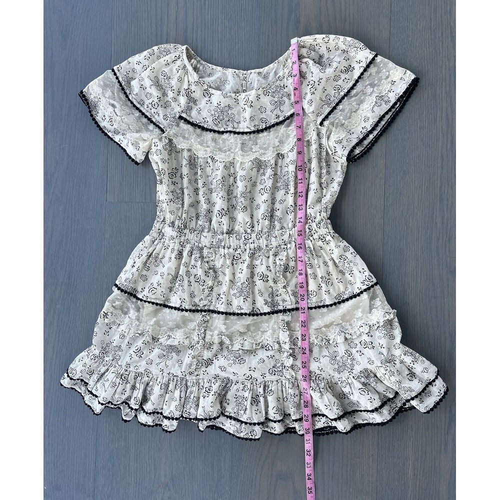 LoveShackFancy‎ Karen Dress In Sweet cream - Picture 6 of 8